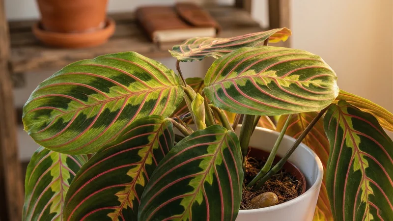 Cuidados de La Maranta leuconeura (Planta de la Oración)