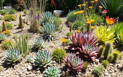 Cómo diseñar un jardín de bajo consumo de agua